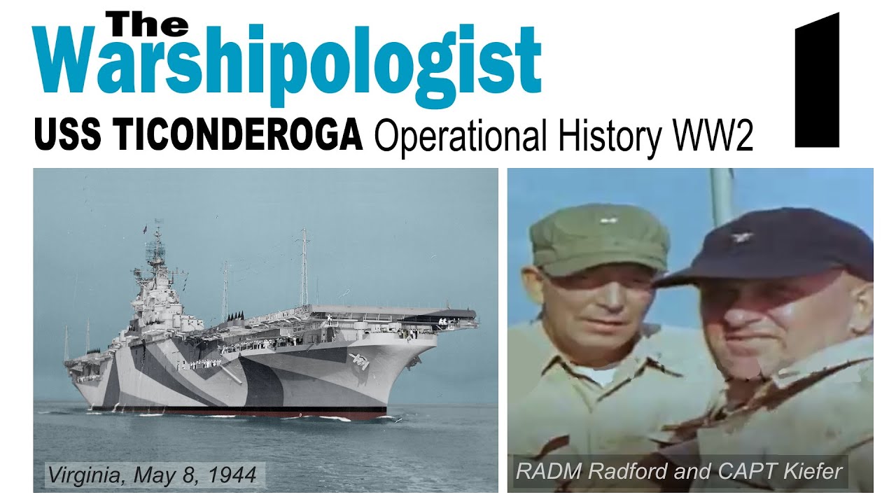 USS Ticonderoga - Operational History (1944-47)