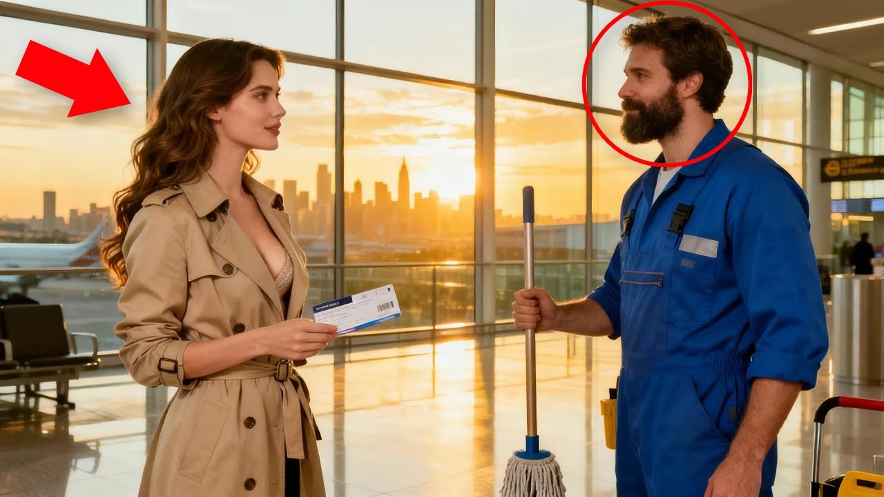 CEO Was Late For A Flight &mdash; Until A Single Dad Janitor Said One Sentence That Made Her Stay