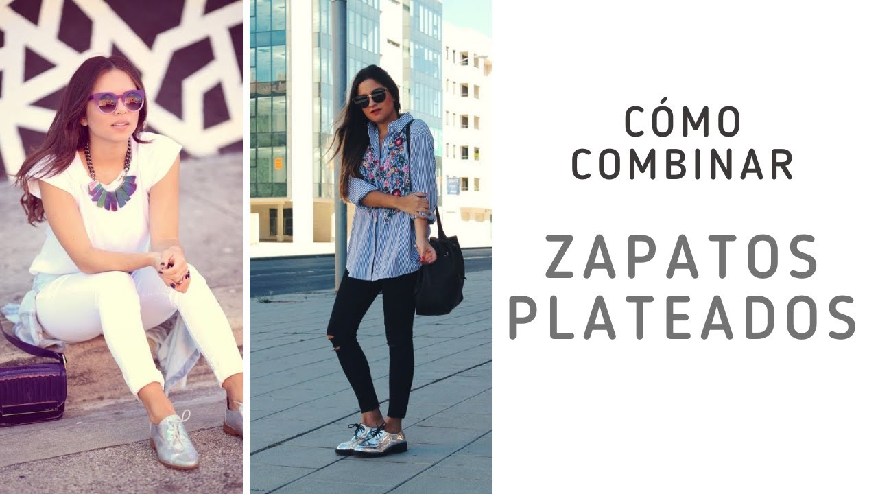¿Cómo Combinar Zapatos Plateados? - 20 Looks