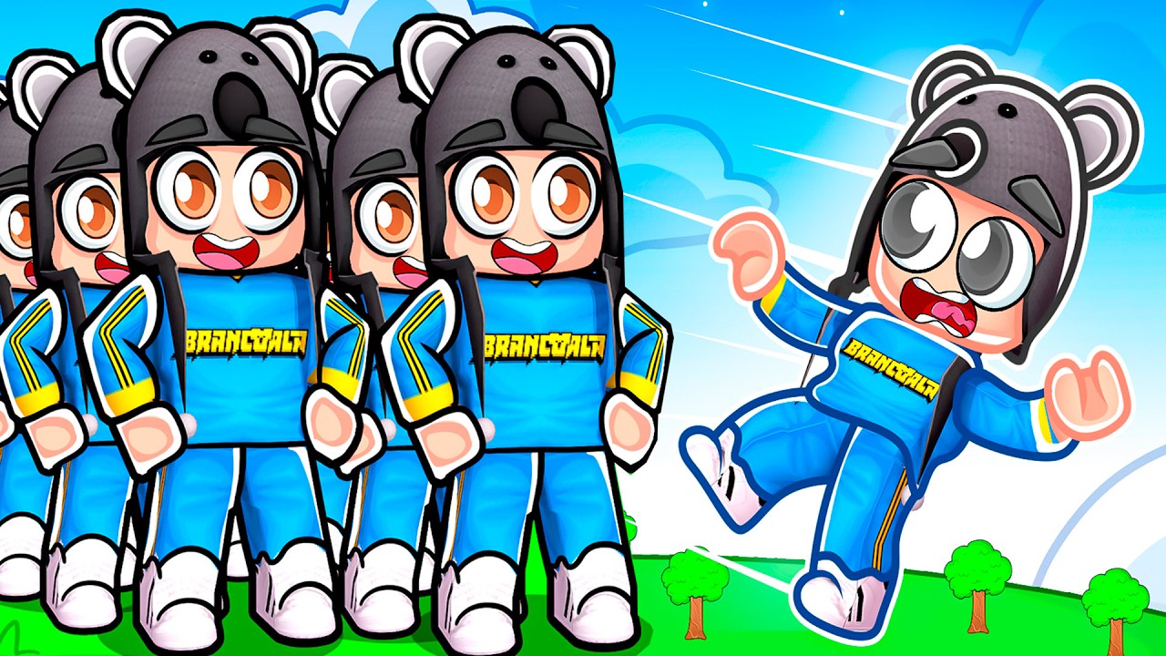 FUI CLONADO NO ROBLOX! Brancoala Games