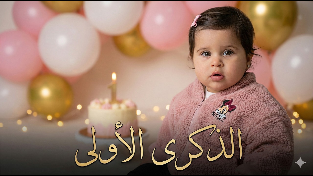 ردّة فعل راية لما شافت أكبر كيكة بعيد ميلادها الأول 😍🎂