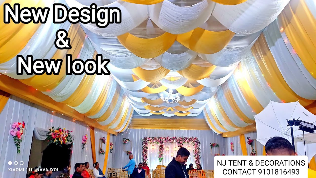 wedding tent decorations.jorhat assam .         New style, new design & New look.....