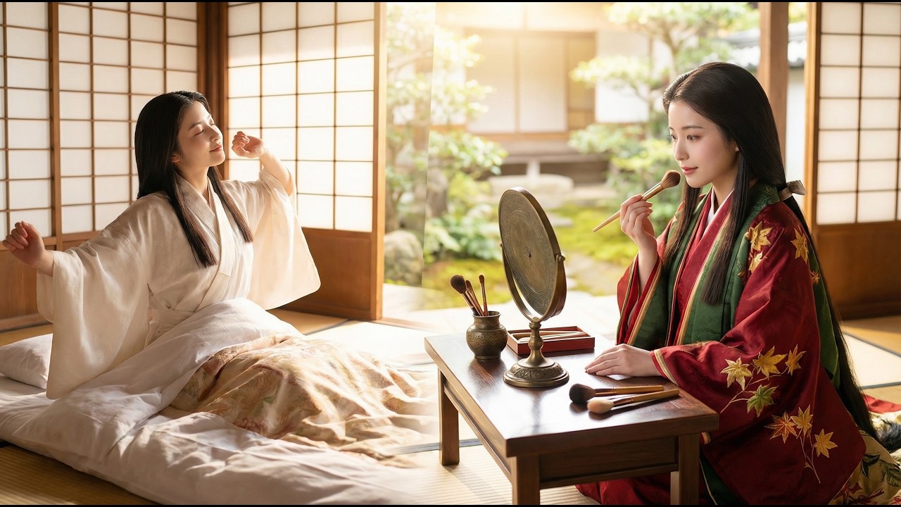1000年前の京都へ。平安貴族の雅なモーニングルーティン | Morning Routine in Heian-era Kyoto, 1000 years ago.