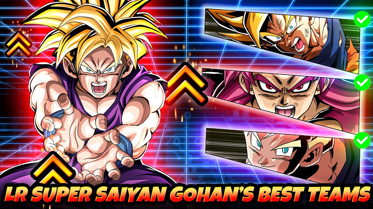 BEST TEAMS FOR LR STR SSJ Gohan Youth!! Part 2 Android Cell Saga GDC 2026 | DBZ Dokkan Battle