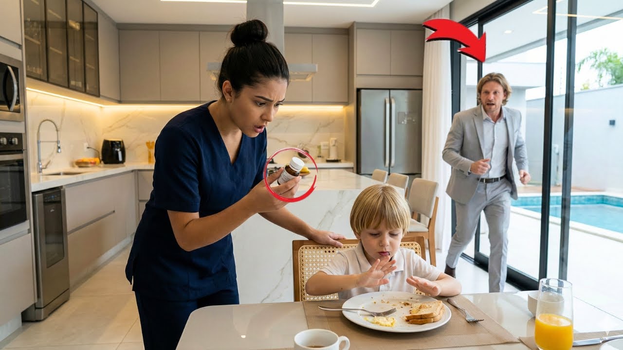 O Filho do Milionário sempre passava mal após comer... a Babá Pobre descobriu o motivo e o salvou