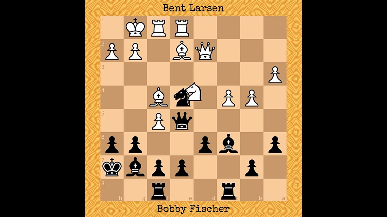 Bent Larsen vs Bobby Fischer | Candidates Semifinal (1971)