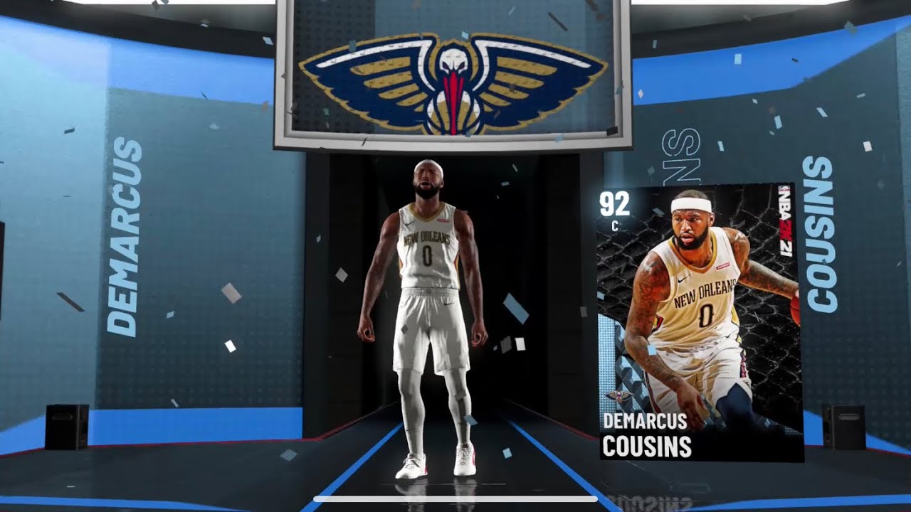 Diamond Demarcus Cousins pull 2k21
