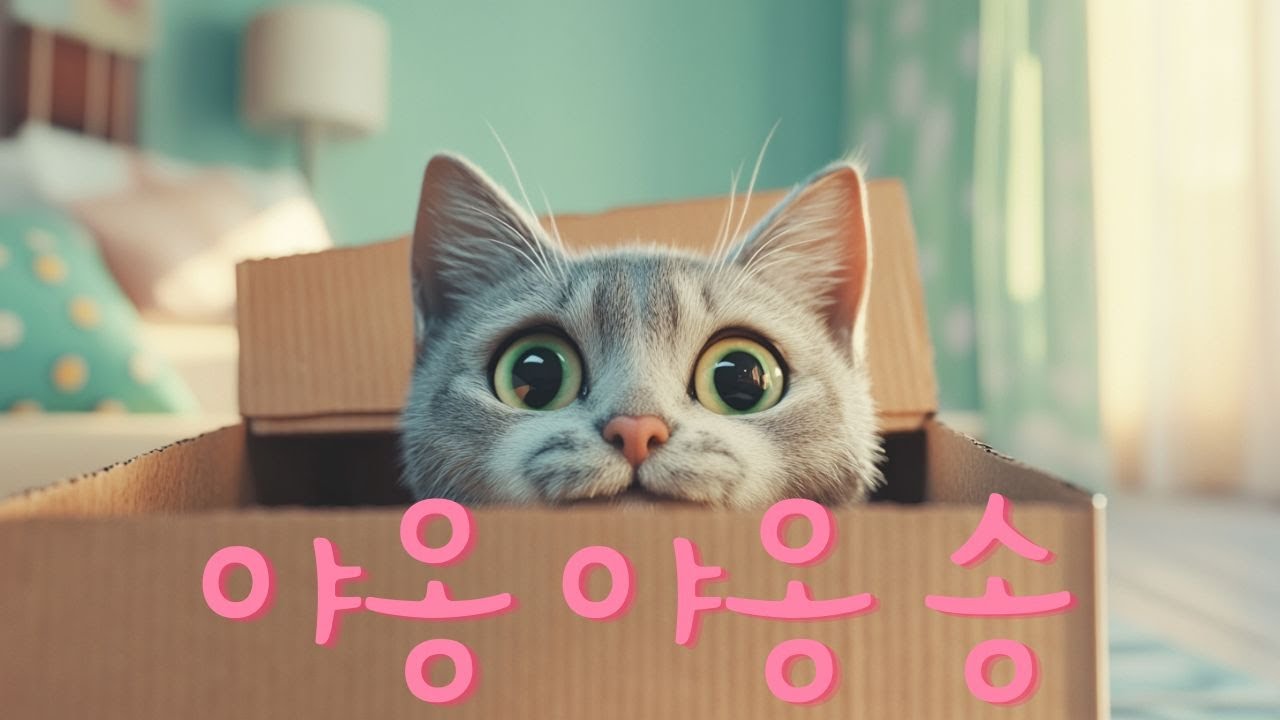 야옹 야옹 송