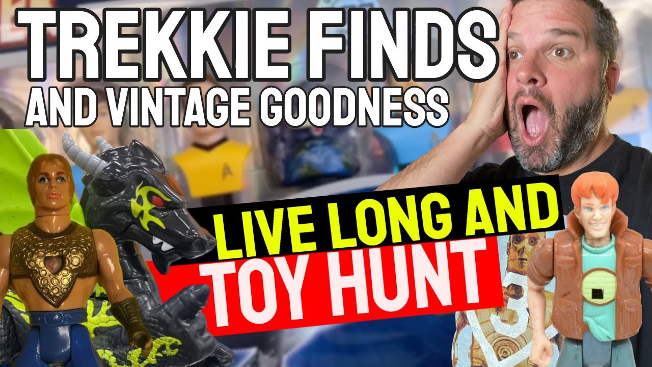Thrift Store Toy Hunt Produces Vintage 80s Toys and 90s Toys!