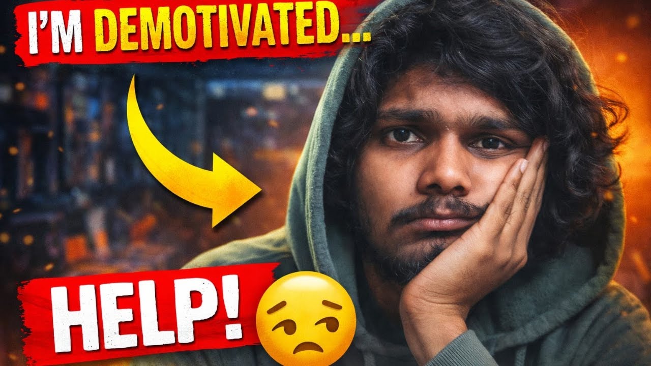 I'm Demotivating. 🥺😔💔