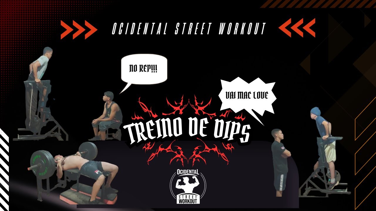 Vlog de Treino: Tentando descobrir o PR de Dips no CT de Calistenia!