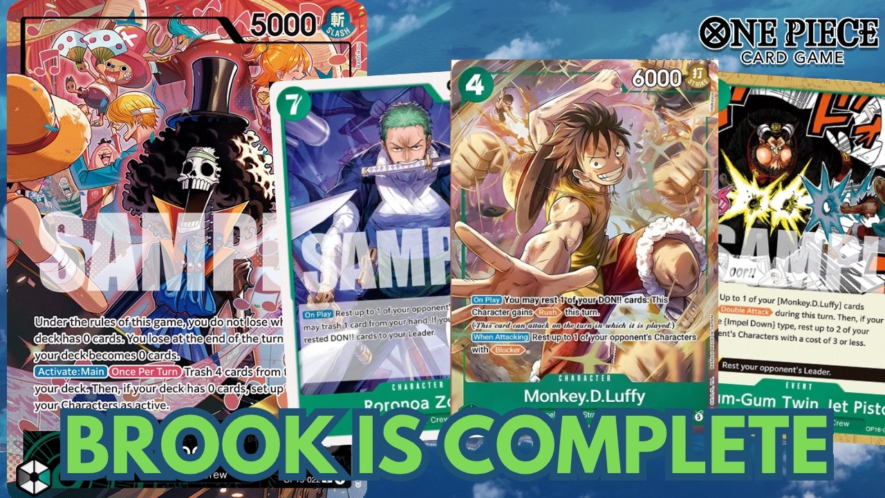 OP16 Gives Brook INSANE New Lethals!