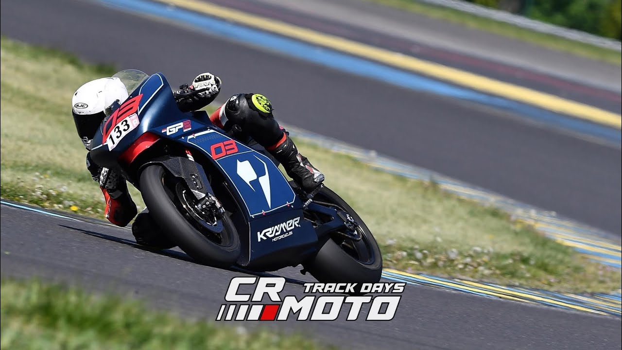 Riding a 40k Track Bike Kraemer GP2 RR at Slovakia Ring Onbord