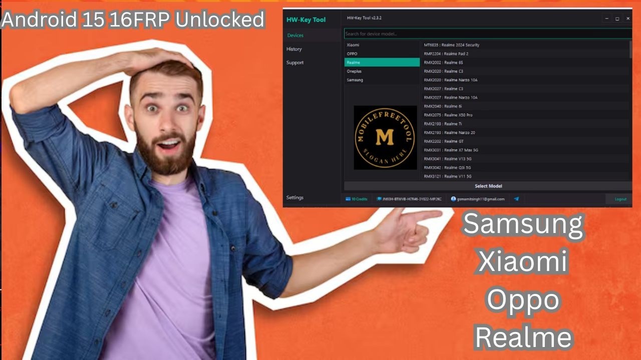 What is the HW-Key tool, and how does it help in mobile device unlocking? / mobile free tool