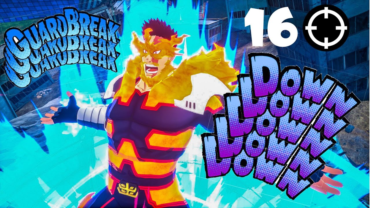 16 KO's with Endeavor | MY HERO ULTRA RUMBLE