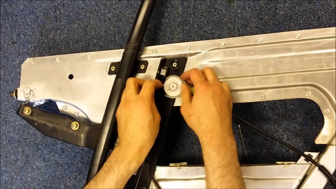 Audi TT 98-06 8N Window regulator repair works Fensterheber Leve Vitre