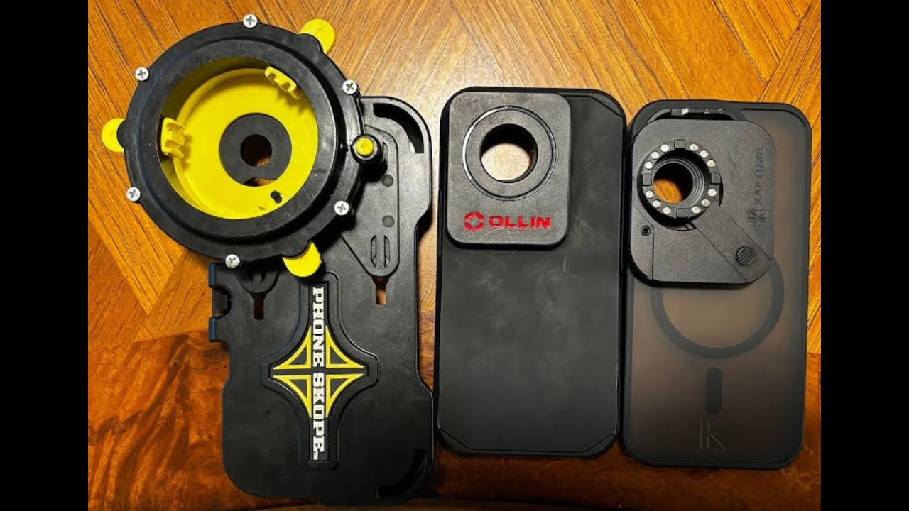 Digiscoping Battle Royal: Phoneskope vs  Ollin vs  Knekt