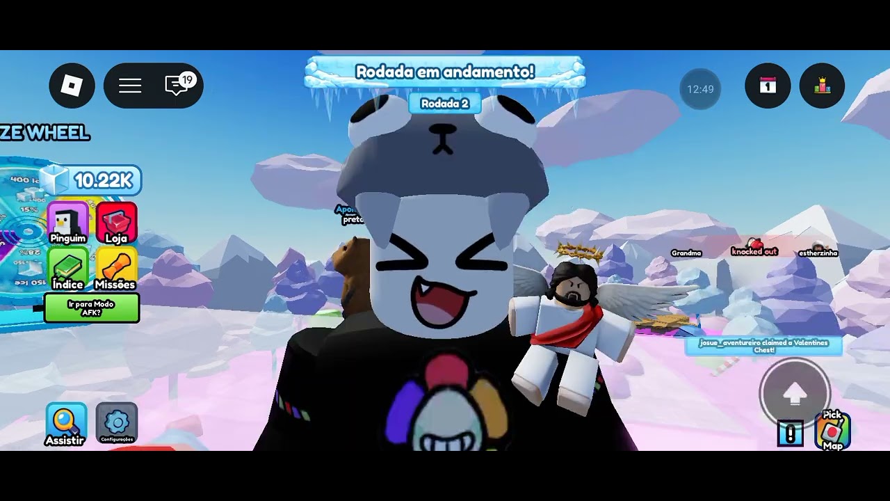 Consegui meu primeiro mítico no knout pinguim 🐧 