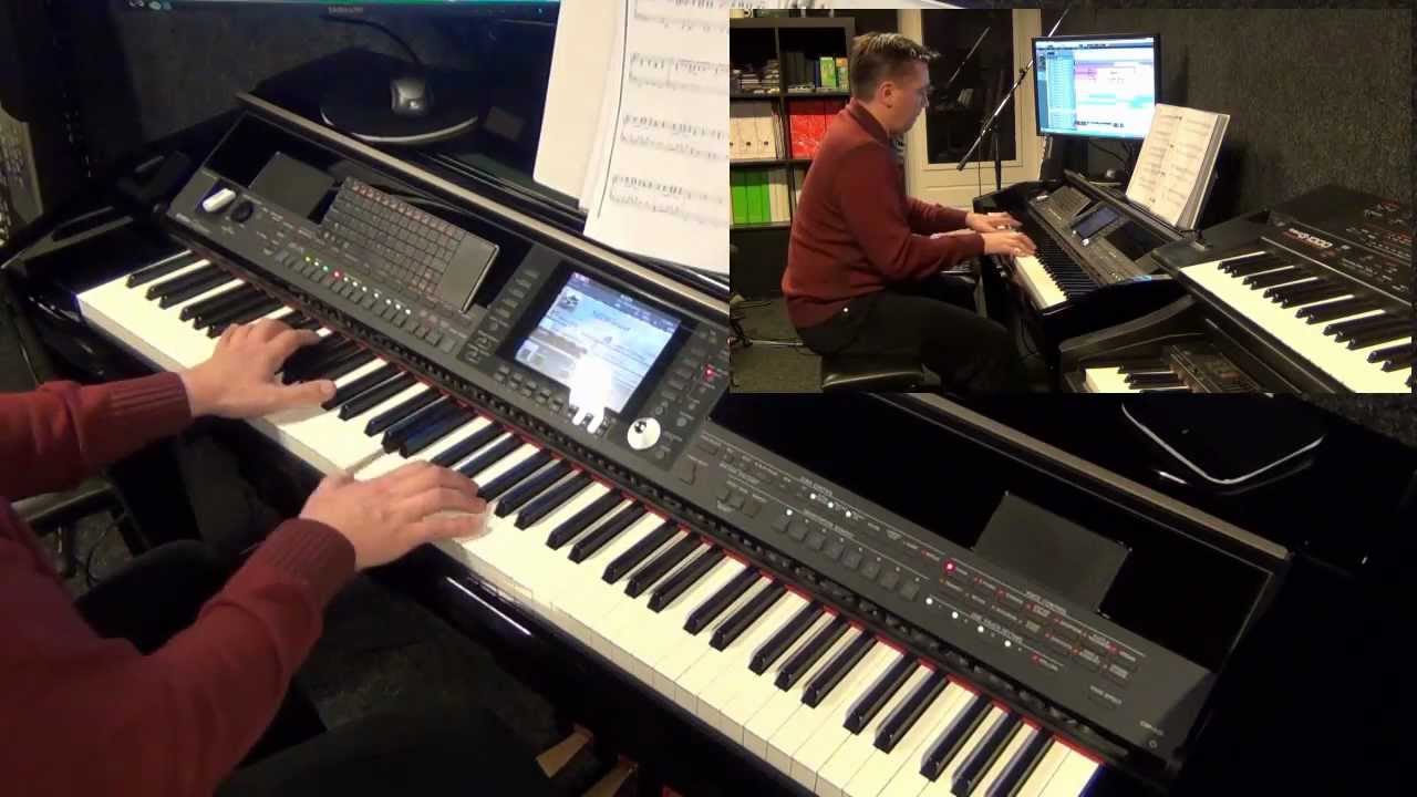 Roy de Wild - Winter Games by David Foster on Yamaha CVP-509