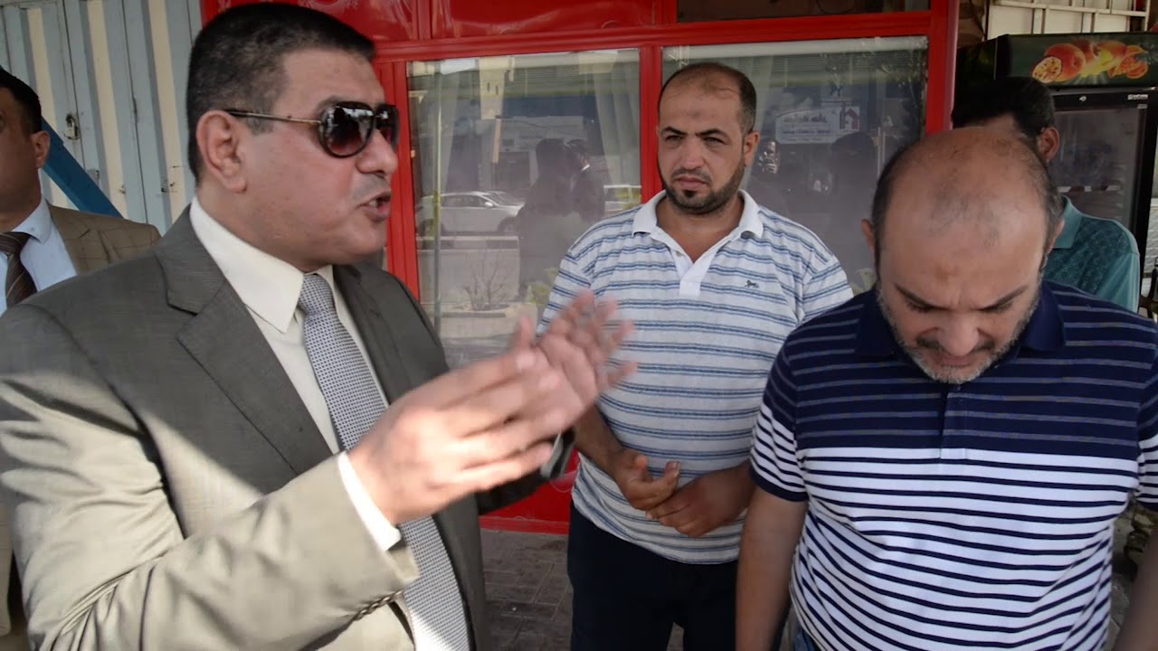 محافظ المثنى الدكتور فالح الزيادي يوجه برفع التجاوزات عن الارصفة والاسواق