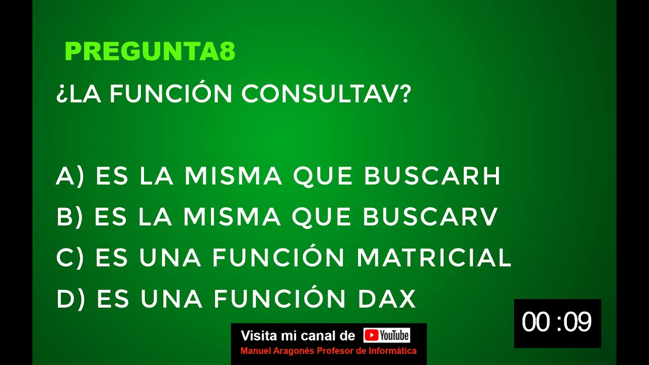 EXAMEN DE EXCEL - APRENDE EXCEL CON MANUEL ARAGONES