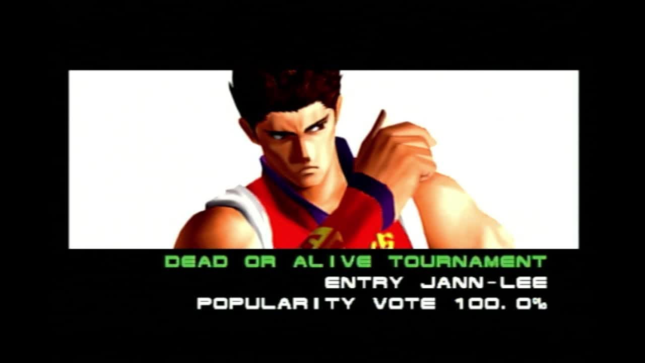 【PS1】デッドオアアライブ DEAD OR ALIVE TOURNAMENT MODE ジャン・リー JANN・LEE