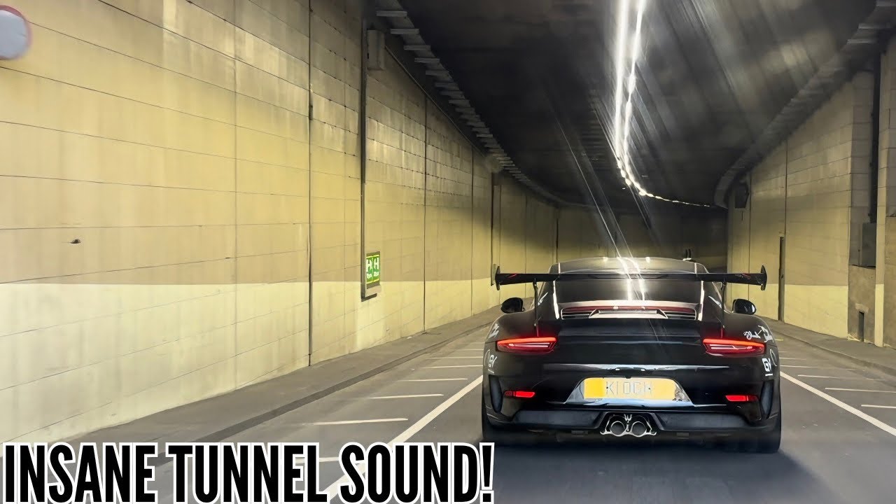 RACE EXHAUST PORSCHE 991 GT3 RS BRUTAL TUNNEL RUN! *INSANE ACCELERATIONS & REACTIONS!*