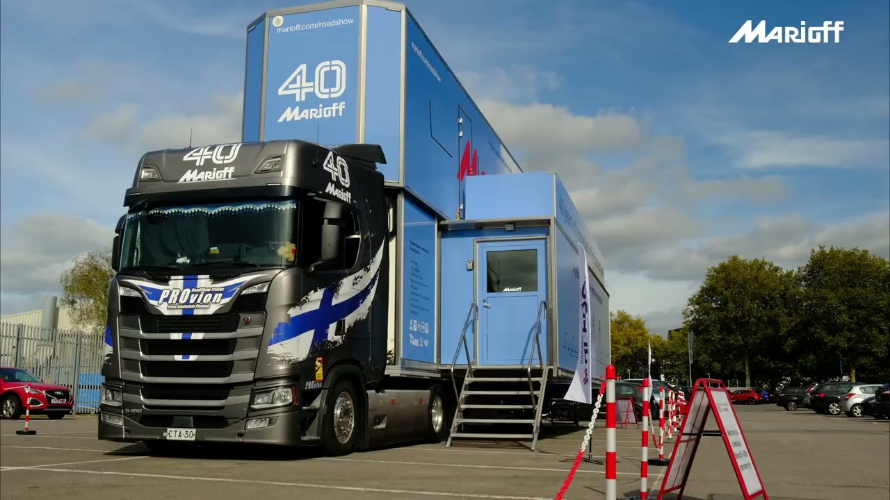 The Marioff 40th anniversary roadshow: A six-week journey across Europe