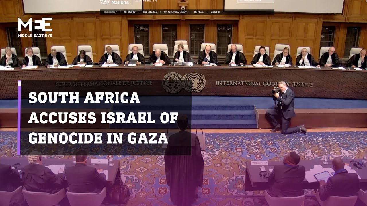 Lawyers from South Africa lay out their case accusing Israel of genocide