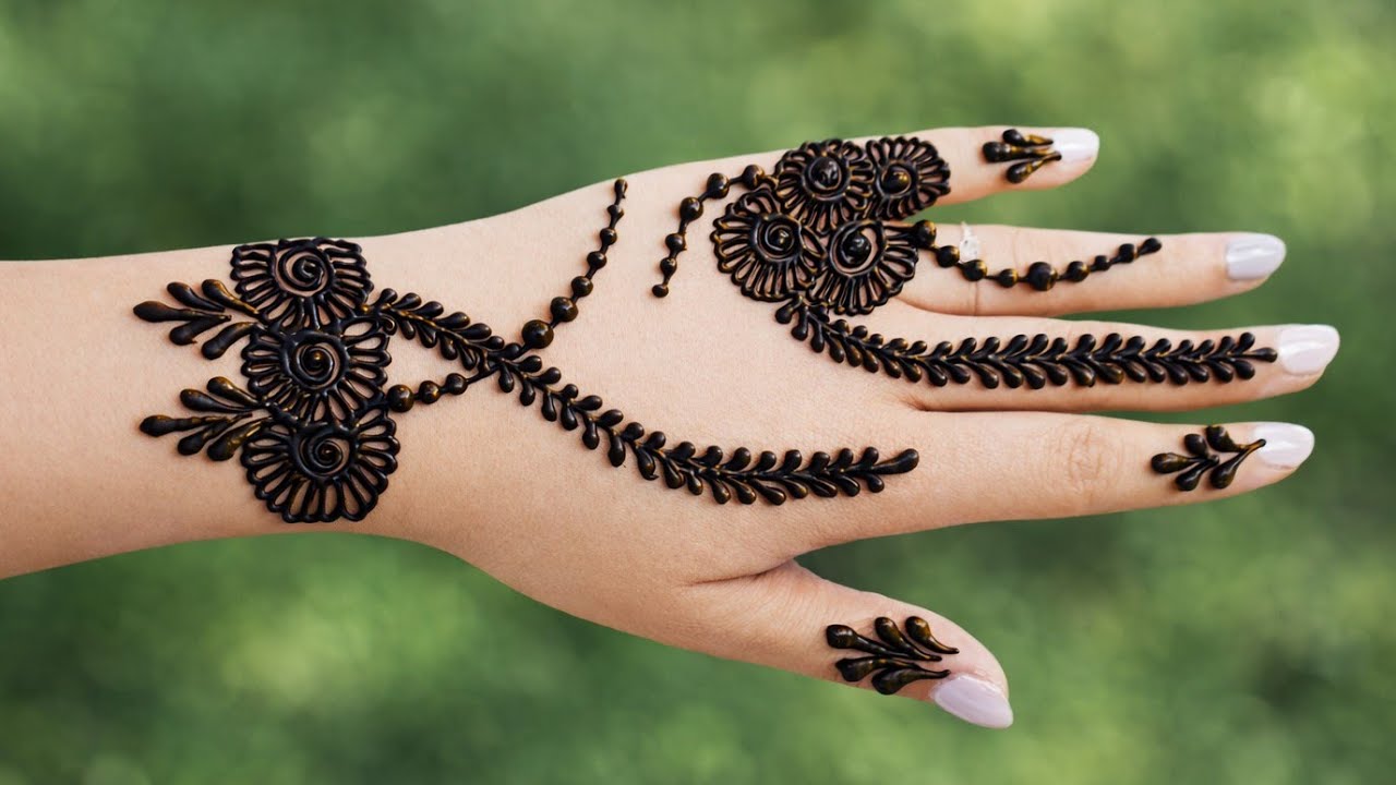 Latest Mehndi Design 2026 | Simple & Easy Back Hand Mehndi @sangeetasmehandi_26 