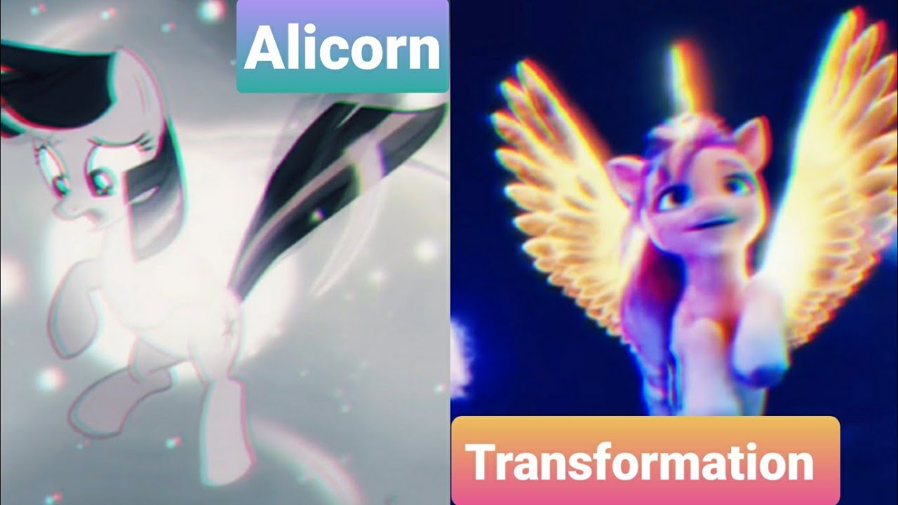 Alicorn Transformation [ Twilight Sparkle & Sunny Starscout ]