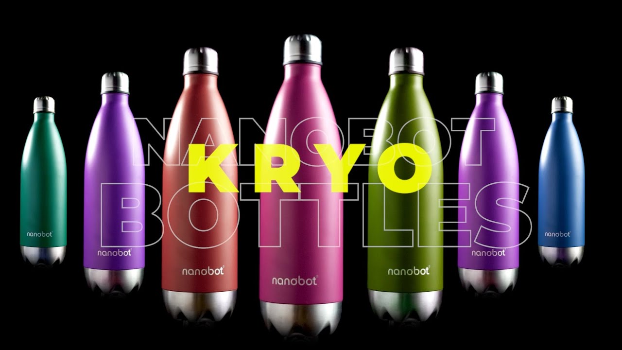 Kryo Bottle - A Vacuum Flask Double Layer Bottle by Nanobot Housewares Solutions #vaccumflask