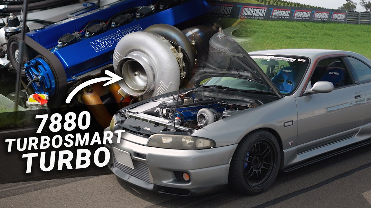 Street R33 With Turbosmart 7880 Turbocharger Hits The Dyno - Turbosmart Titans