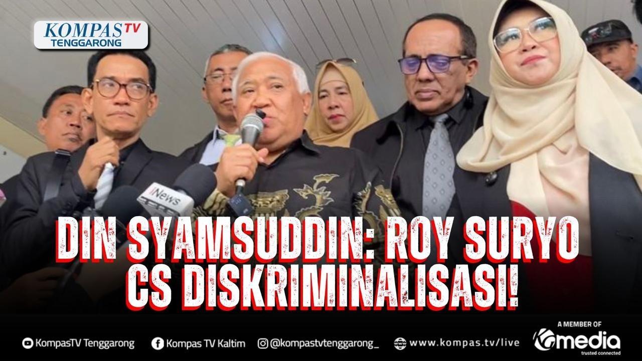 Pernyataan Din Syamsuddin Usai Diperiksa Jadi Ahli dr Tifa Cs di Kasus Ijazah Jokowi