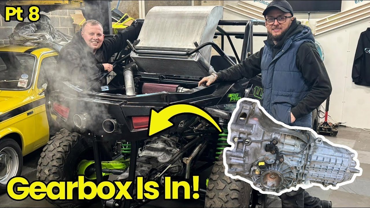 GEARBOX IS IN! K20 TURBO WILDCAT BUGGY - Pt8
