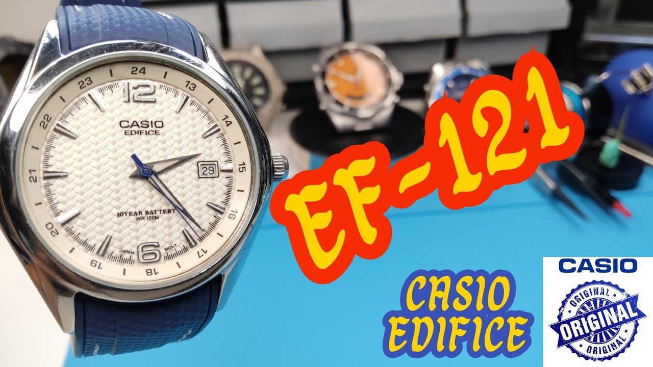 OLD Casio Edifice EF-121 WATCHES Every Enthusiast Needs