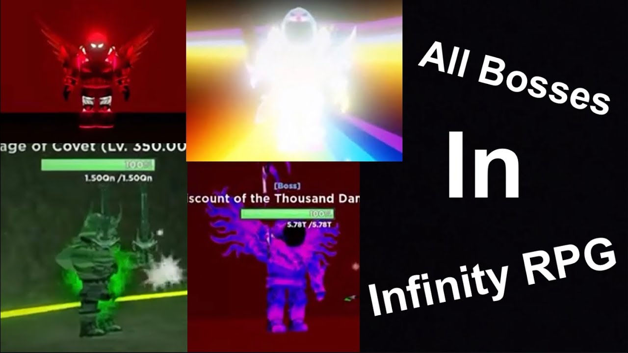 Infinity RPG - All Bosses