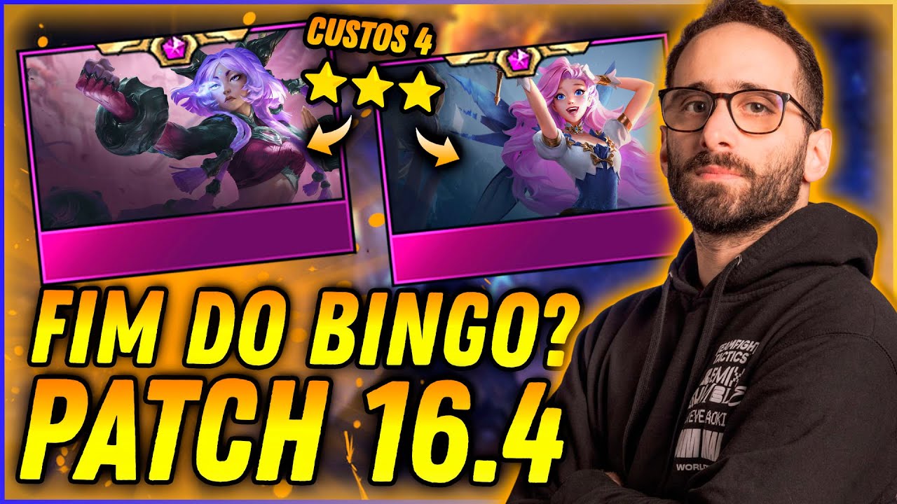 É O FIM DO META DAS ÉPICAS 3 ESTRELAS? MUDANÇAS DO PATCH E MELHORES COMPS! | Teamfight Tactics 16.4