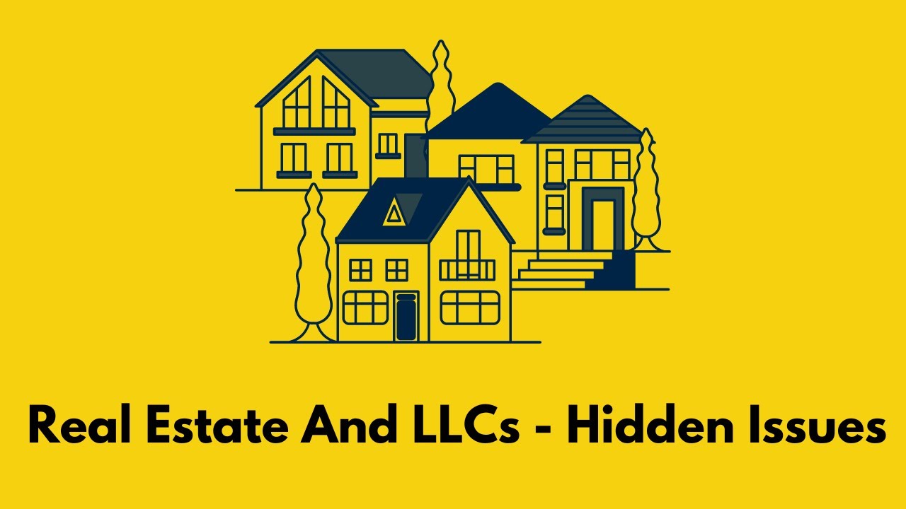 Real Estate And LLCs - Hidden Issues #llcs #realestate #investment