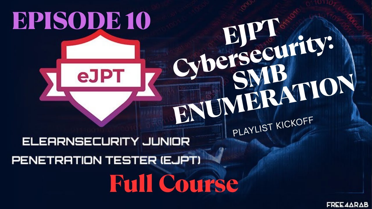 10-SMB Enumeration for eJPT | SMB Reconnaissance & Enumeration Explained | eJPT Full Course