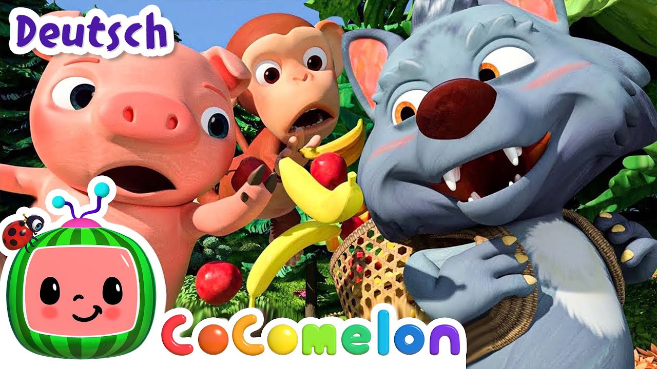 &Auml;pfel und Bananen - CoComelon Deutsch | Cartoons und Kinderlieder