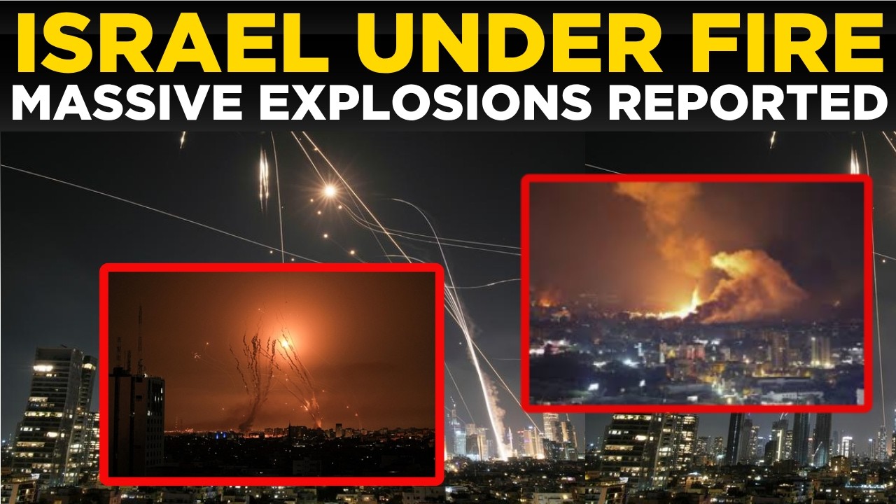 Iran-Israel War LIVE | Missiles Rain Down as Israel Braces for Major Escalation | LIVE