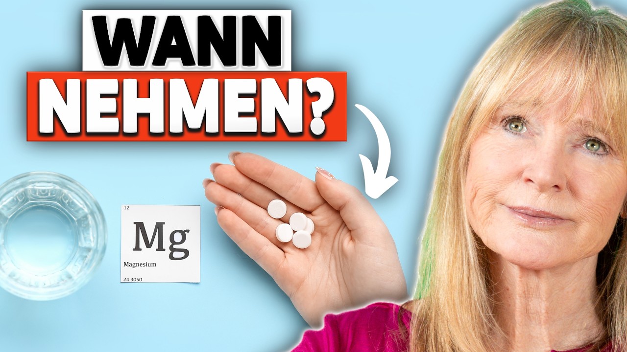 Die beste Uhrzeit um Magnesium einzunehmen