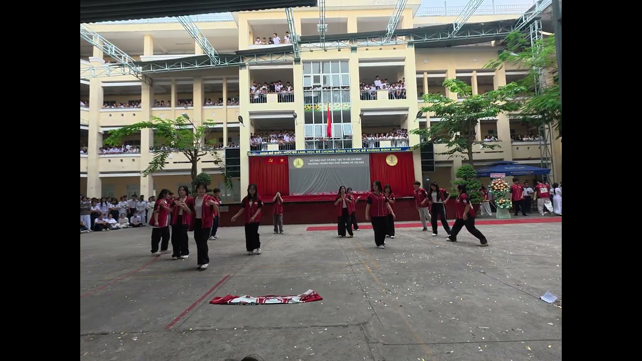 Tiết mục Flashmob của lớp 10A11 - THPT Võ Thị Sáu Tp.HCM - 12.01.2026