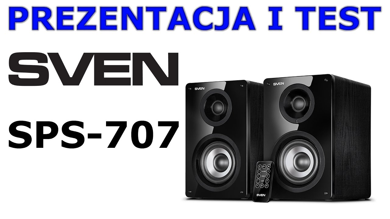 Unboxing i Test Głośników Sven SPS-707 - HardPC TV #133