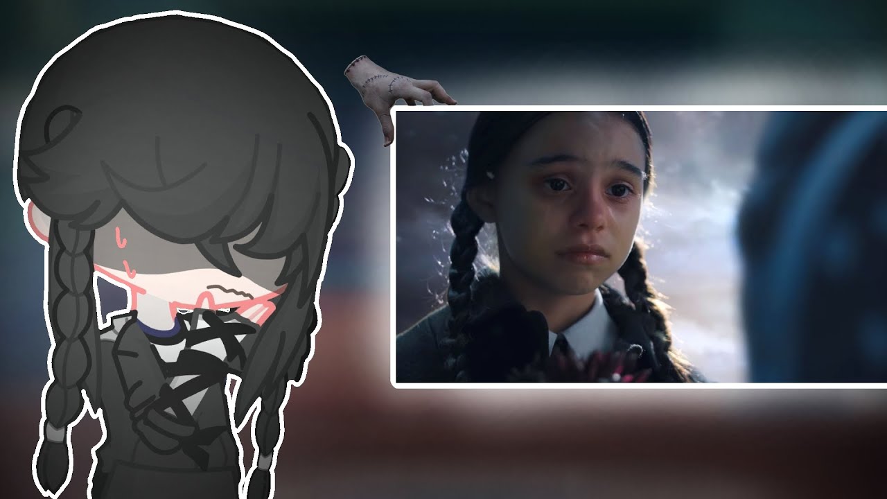 Wednesday Reacts To Angst 🖤 | Wenclair