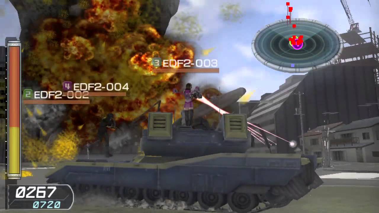 『地球防衛軍２ ポータブル V2』プロモーションムービー