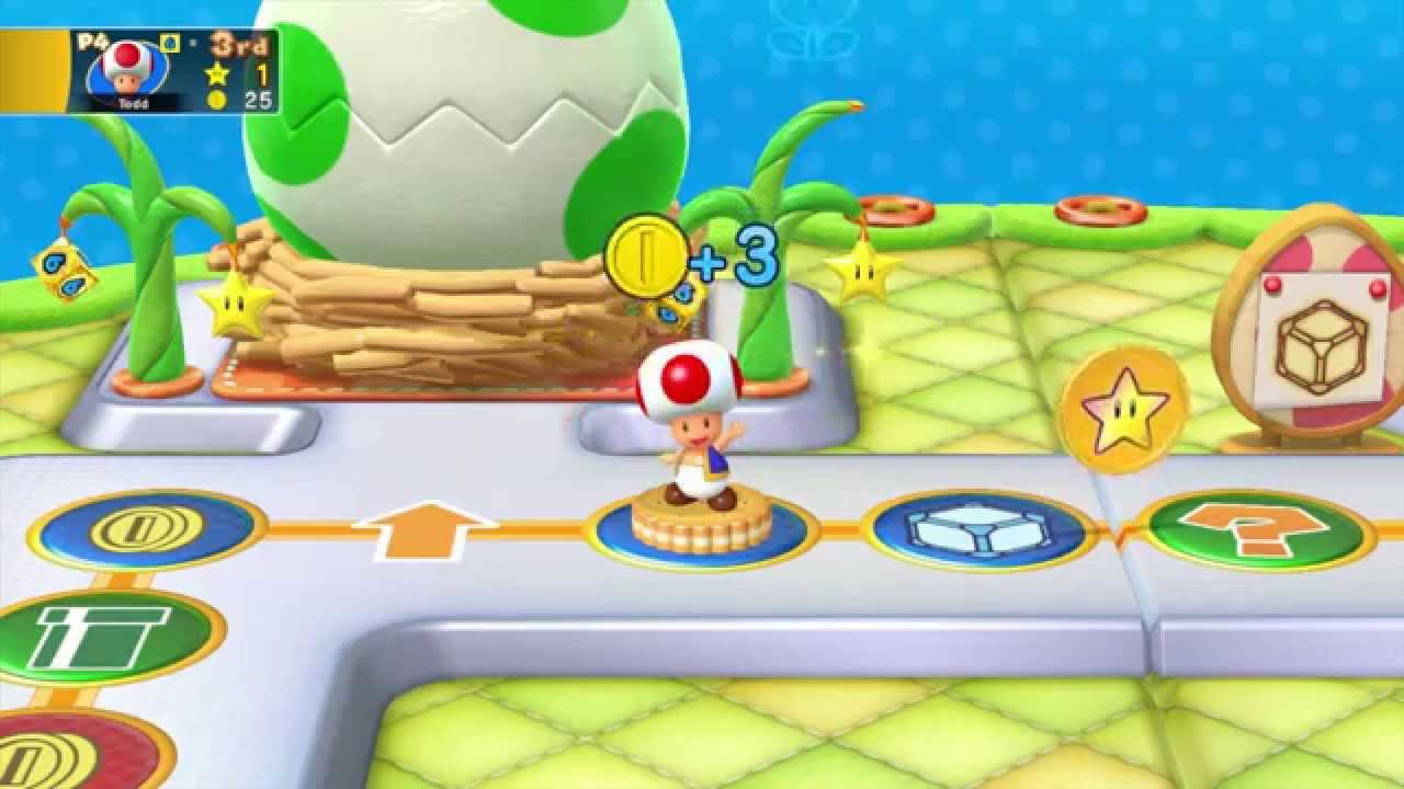 Mario Party 10: Part 13 - Yoshi Amiibo Board (4 Player)