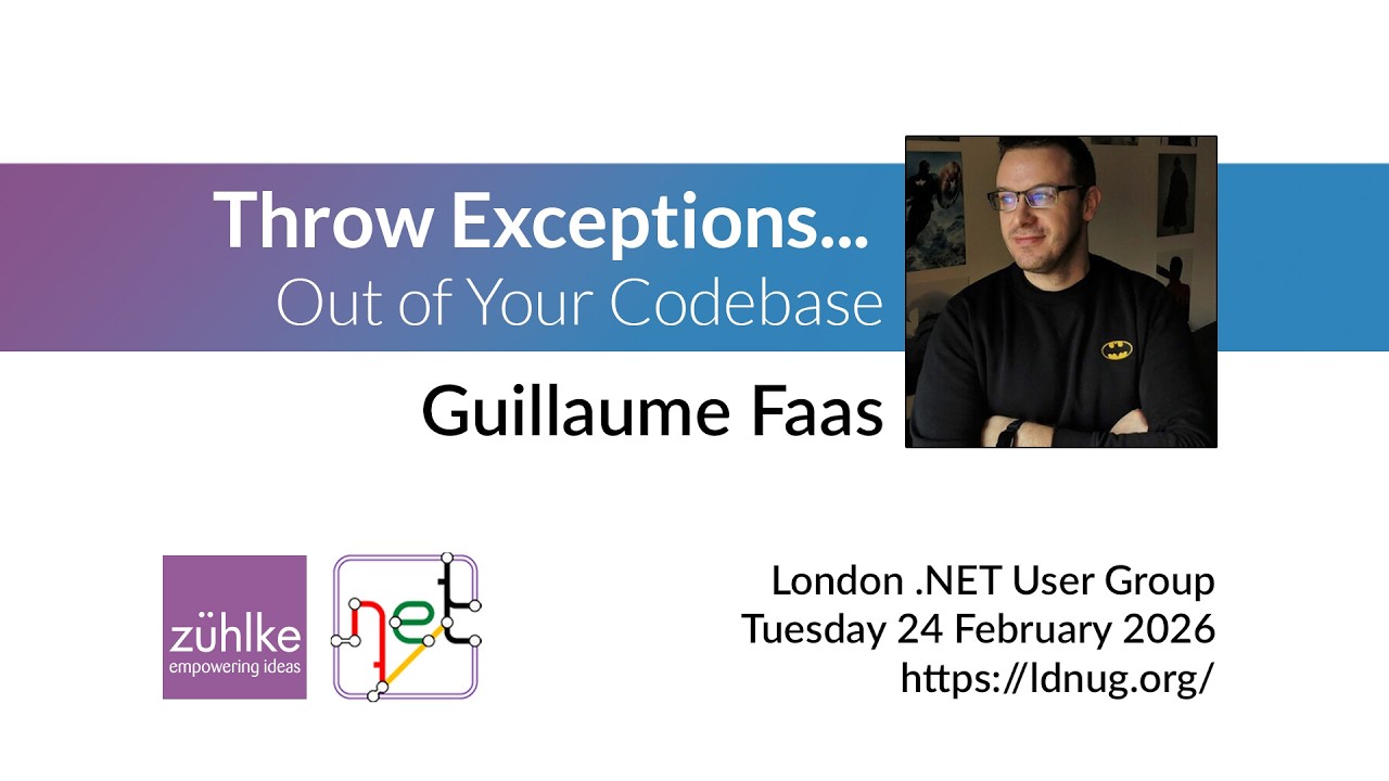 Guillaume Faas: Throw Exceptions Out Of Your Codebase