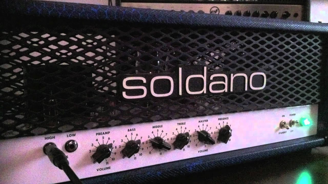 Beyerdynamic Mic Test - Soldano HR50 metal guitar m160 + m201